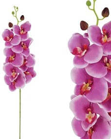 MarHome ΚΛΑΔΙ ΟΡΧΙΔΕΑ ΜΩΒ/ΡΟΖ Υ90cm. 12/120KIB  00-14519-5