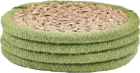 Σουβέρ (Σετ 4τμχ) Estia Gaia Green 07-40437