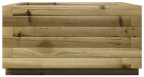 vidaXL Ζαρντινιέρα Κήπου 50x50x26,5 εκ. από Εμποτισμένο Ξύλο Πεύκου