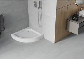 Mexen Rio Ντους ημικυκλικό 80 x 80 cm, λευκό - 47108080