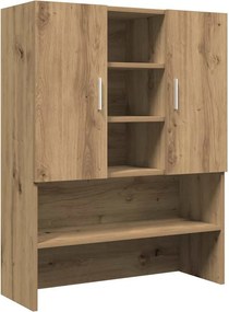vidaXL Ντουλάπι Πλυντηρίου τεχνίτης Δρυς 70,5 x 25,5 x 90 εκ.