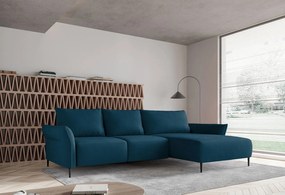 Γωνιακός καναπές Josephine -Petrol-Αριστερή