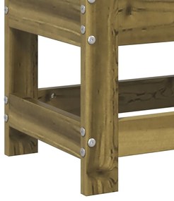 vidaXL Υποπόδιο Κήπου 62 x 30 x 32 εκ. από Εμποτισμένο Ξύλο Πεύκου