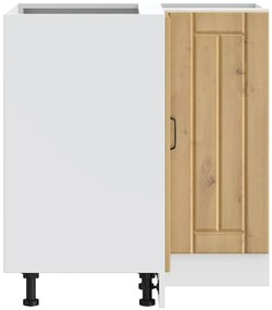 vidaXL Γωνιακό ντουλάπι βάσης κουζίνας &quot;Lucca&quot; Artisan Oak