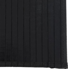 vidaXL Χαλί Ορθογώνιο Μαύρο 60 x 500 εκ. Μπαμπού