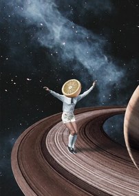 Εικονογράφηση Jumping oranges in my head, Maarten Léon