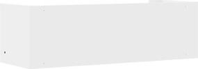 vidaXL Ράφι Τοίχου Λευκό 100x35x30,5 εκ. από Επεξεργασμένο Ξύλο