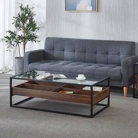 Τραπέζι Nextdeco επιφάνεια από MDF Υ40x120x60εκ.