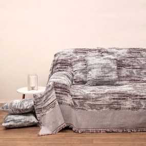 Ριχτάρι 3022 Bordo Viopros Τετραθέσιο 180x320cm 100% Βαμβάκι