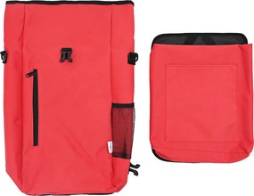 vidaXL Τσάντα Ποδηλάτου Κόκκινο 31 x 13 x 58 εκ Πολυεστέρας