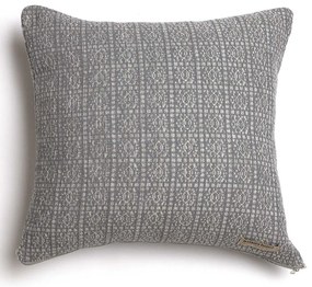 Μαξιλαροθήκη Διακοσμητική Onia Classic Grey-Silver Aslanis Home 45X45 Βαμβάκι-Chenille