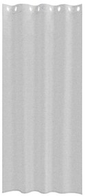 vidaXL Κουρτίνες με κουρτίνες 2 pcs Ανοιχτό γκρι 140x175cm Πολυεστέρας