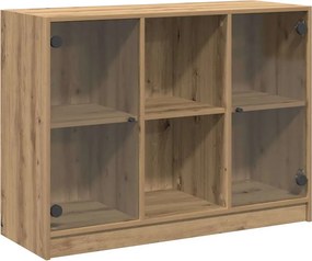 vidaXL Ντουλάπι Artisian Δρυς 102x37x75,5 εκ. από Επεξεργασμένο Ξύλο