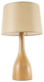 Επιτραπέζιο Φωτιστικό Berkbay 02319 Boho 1xE27 IP20 32x55cm Beige GloboStar