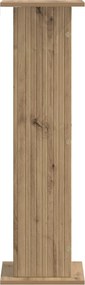 vidaXL Βάση φυτών Artisan Δρυς 30,5 x 30 x 100,5 εκ Επεξεργασμένο Ξύλο