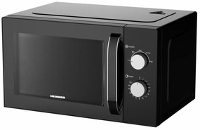 Heinner HMW-M2535BK Φούρνος Μικροκυμάτων 25lt, Μαύρος