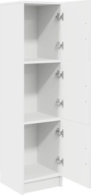 vidaXL Highboard Λευκό 31.5 x 32 x 122.5 εκ