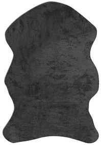 Χαλί FEATHERY BLACK ANIMAL σετ-κρεβατοκάμαρας-67-x-140-2-67-x-230-εκ