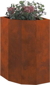 vidaXL Γωνιακό Ροδόδεντρο Σκ rusty 30 x 30 x 50 cm