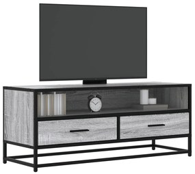ντουλάπι τηλεόρασης vidaXL Γκρι Sonoma 100x34,5x40 cm