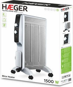 Θερμάστρα Haeger MH-15W.006A Λευκό 1500 W (Ανακαινισμenα B)