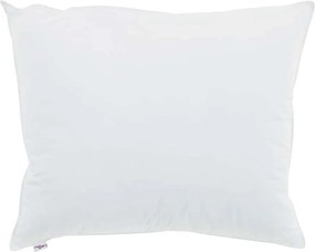 vidaXL Μαξιλάρι με μαξιλάρι Λευκό 60 x 70 cm Βαμβάκι