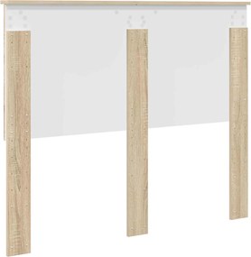 vidaXL Κεφαλάρι Δρύς Sonoma 100 cm Μηχανικά επεξεργασμένο ξύλο