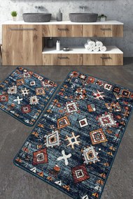 Bathmat Set (2 Pieces) Ressal Multicolor