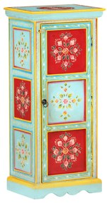 vidaXL Ντουλάπι με Χειροπ. Λεπτομέρειες 40x30x90 εκ. Μασίφ Ξύλο Μάνγκο