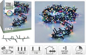 ΣΥΡΜΆΤΙΝΑ &amp; PVC ΛΑΜΠΆΚΙΑ LED MICROCLUSTER 1200LED MULTI 24M AX8560250