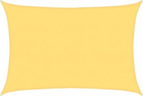 vidaXL Πανί Σκίασης Μπεζ 5 x 7 μ. από HDPE 160 γρ/μ²