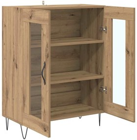 vidaXL Πλαϊνό γραφείο Artisan Oak 69,5 x 34 x 90 εκ.