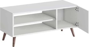 Έπιπλο τηλεόρασης Parma λευκό 90x30x40εκ