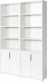 Βιβλιοθήκη Λευκό DOCLI 120x30x2