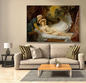 Αναγεννησιακός πίνακας σε καμβά με γυναίκα KNV828 120cm x 180cm Μόνο για παραλαβή από το κατάστημα