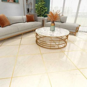 Αυτοκόλλητη διακοσμητική ταινία χρυσή 0,5cm/5m