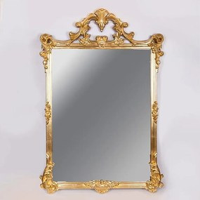Καθρέπτης Τοίχου 751-12021 98x148cm Gold Estheti Home Πολυρεσίνη