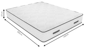 Στρώμα Relaxation Chic Strom διπλής όψης 27cm 160x200εκ (1 τεμάχια)