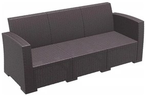 Siesta   Monaco/ST-D3 Brown* Sofa  metax-01-00-0698 διάστ.79.0000 x 198.0000 x 79.0000