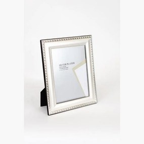 Κορνίζα Μεταλλική Επάργυρη 756-10029 20x25cm Silver Estheti Home Metal