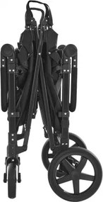 VEVOR Wagon Stroller for 4 Kids Push Pull Collapsible Stroller 330LBS Loading