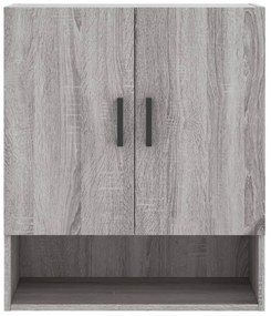 vidaXL Ντουλάπι Τοίχου Γκρι Sonoma 60 x 31 x 70 εκ. από Επεξεργ. Ξύλο
