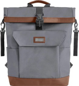 Τσάντα Αλλαξιέρα Backpack (38x20x50) Bebe Stars Grey 595-182
