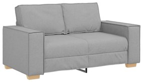 vidaXL Σετ Καναπέ με μαξιλάρι 3 pcs Γκρι 220 x 78 x 84 εκ. ύφασμα