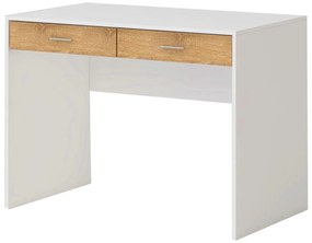Γραφείο ArteLibre OHO Μοριοσανίδα Λευκό/Sonoma 100x60x75cm-14200114