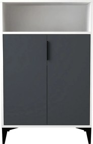 Ντουλάπι Λευκό / Ανθρακί AETAL 72x36.5x12