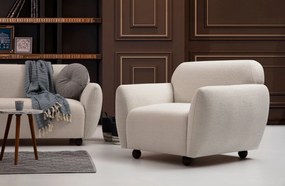 Wing Chair Eddy - Cream Cream