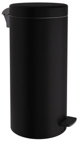 Κάδος Απορριμμάτων Soft Close 20Lt 18-310-403 25x55cm Matte Black Pam&Co Stainless Steel