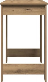 vidaXL Γραφείο Αρτισιανή Δρυς 100x45x75 εκ. από Επεξεργασμένο Ξύλο