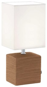 Επιτραπέζιο Φωτιστικό - Πορτατίφ 93045 Brown Mataro Eglo Ceramic,Fabric